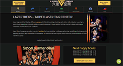 Desktop Screenshot of lazertreks.com